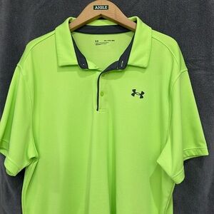 Under Armour, 100% polyester polo